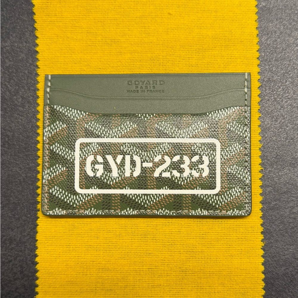 Authentic Brand New Goyard Saint-Sulpice Card Wallet Khaki Limited Edition 2025